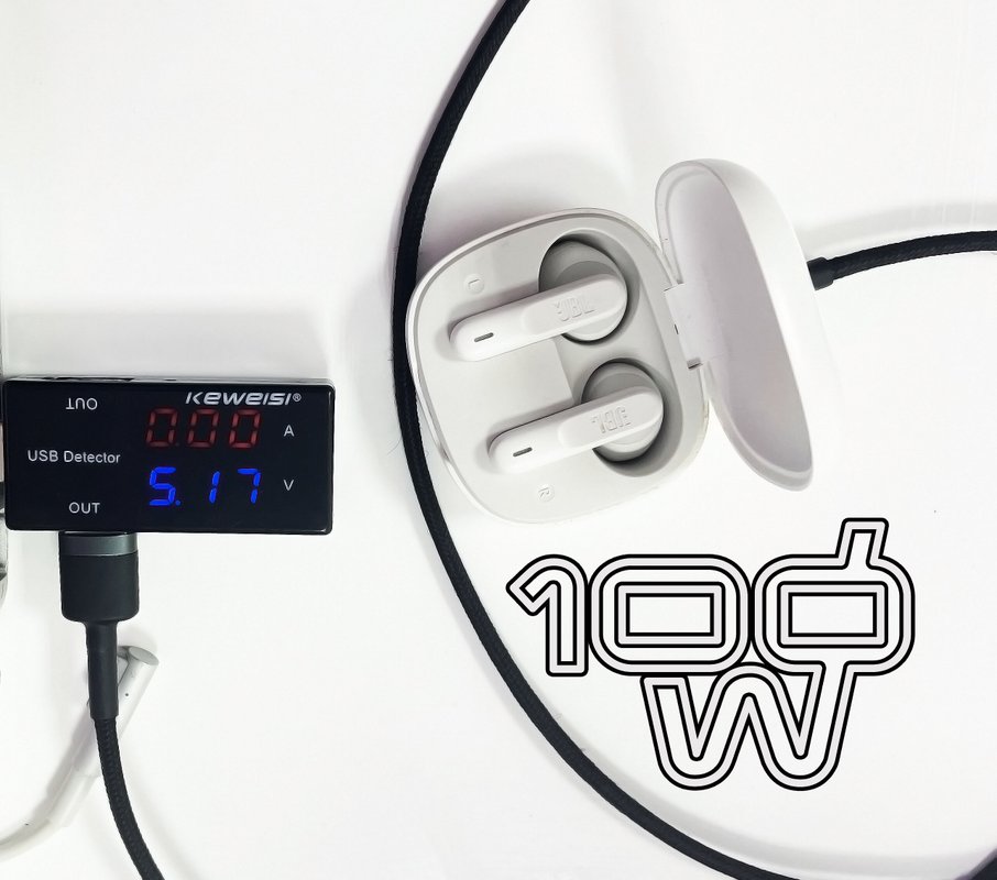 100W